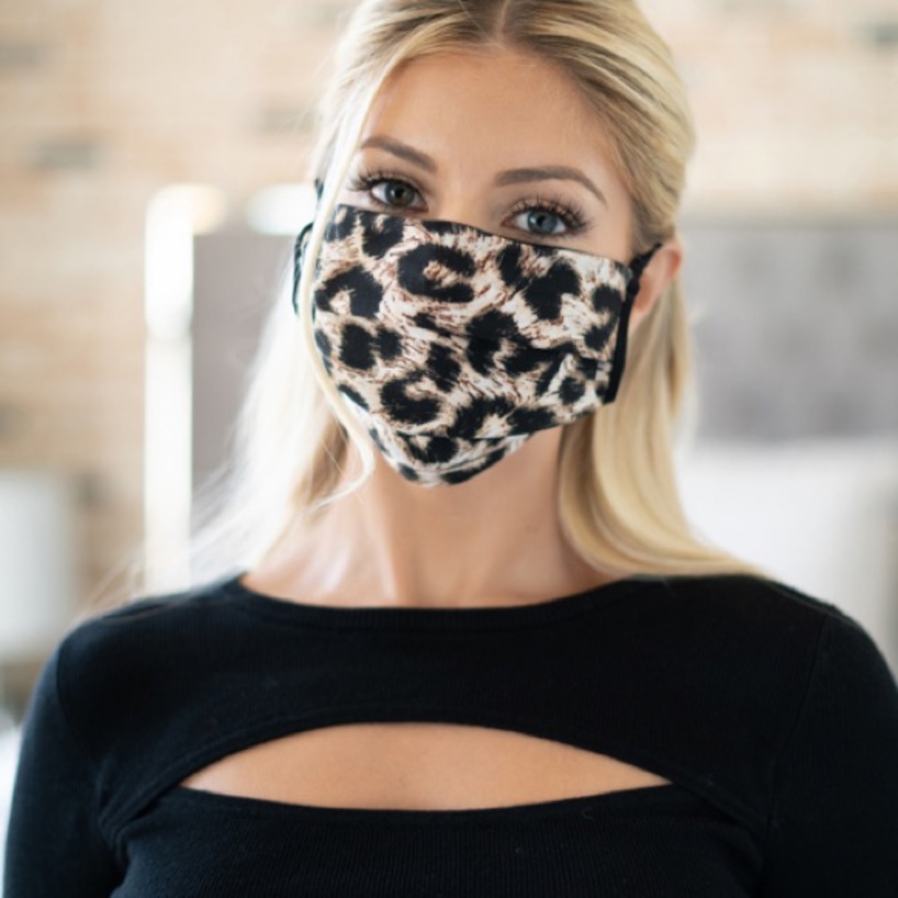 2/$15 Pink Camo Face Mask - Picture 6 of 6
